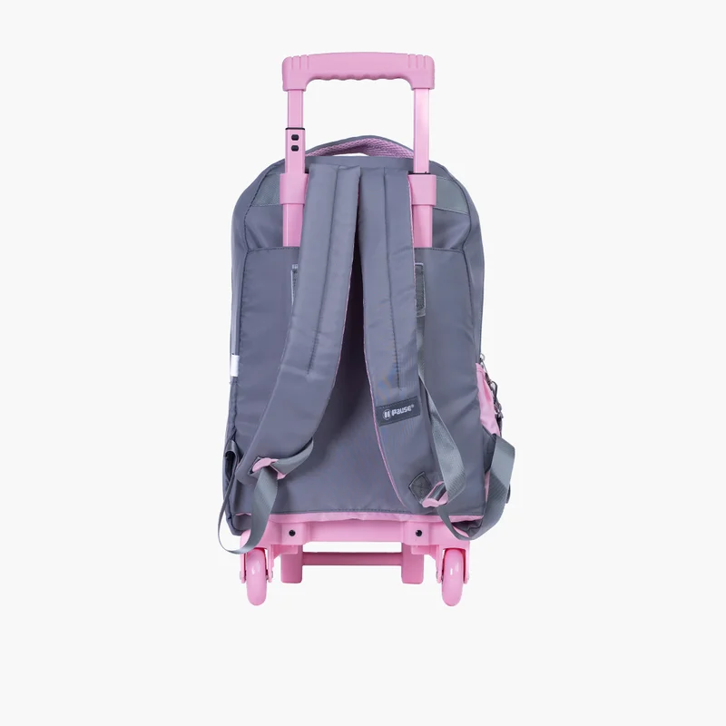 PAUSE Colourblock Trolley Bag for Kids